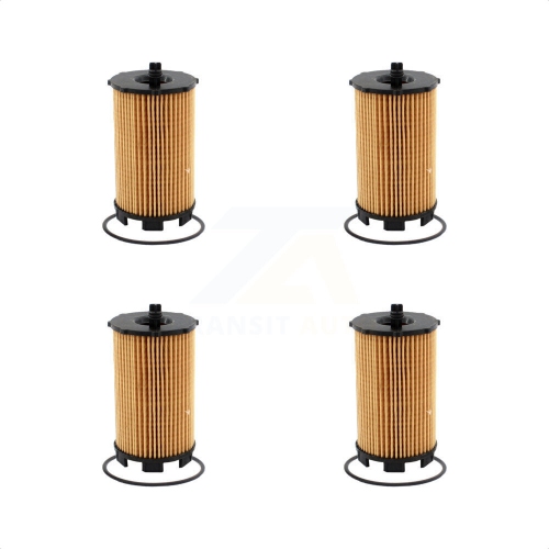 PUR  Engine Cartridge Oil Filter (4 Pack) for Audi Q7 S5 A6 Quattro R8 Volkswagen Touareg Rs5 K56-100088
