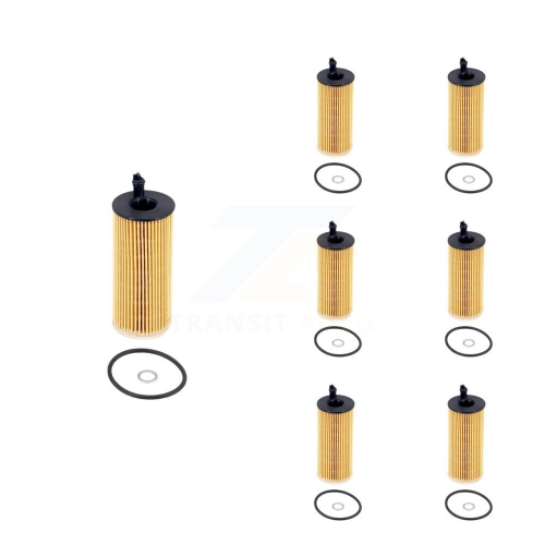 PUR  Engine Cartridge Oil Filter (7 Pack) for Bmw X5 X3 328D Xdrive 535D 740Ld K56-100546