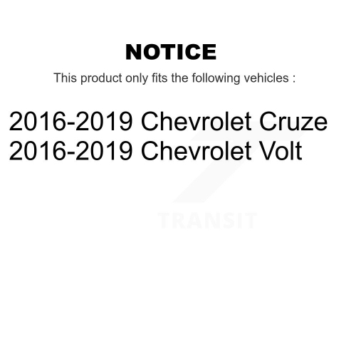 Rear Shock Absorber 78-5561 For 2016-2019 Chevrolet Cruze Volt