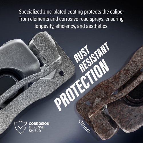 Front Rear Brake Caliper Left Right Kit For 2007-2009 Hyundai Santa Fe KBC-100487