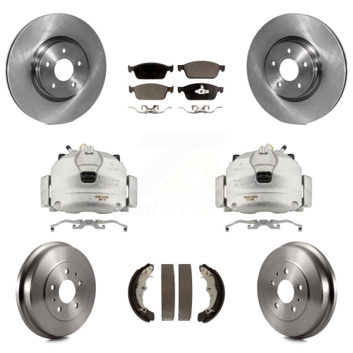 Jeu de plaquettes semi-métalliques pour étrier de frein arrière avant pour Ford Focus ST KC8-100796P 13-18