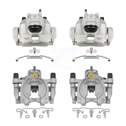 Front Rear Disc Brake Caliper Kit For Ford Fusion Lincoln MKZ Police Responder Hybrid KBC-100034