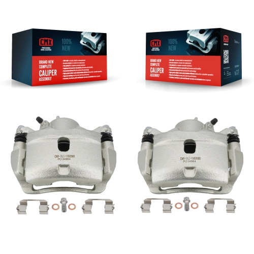 CMX  Front Disc Brake Caliper Left Right Side Kit for Honda Civic Accord Fit Acura Ilx Cr-Z Kbc-100112