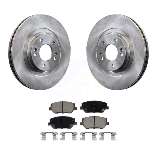 CMX  Front Disc Brake Rotors And Ceramic Pads Kit for 2019-2020 Hyundai Santa Fe K8C-103088