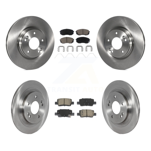 CMX  Front Rear Disc Brake Rotors & Ceramic Pad Kit for Kia Seltos With Electric Parking K8C-103417