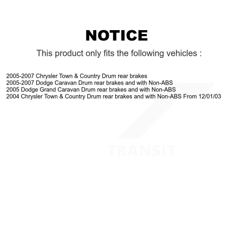 Ensemble disque d'étrier de frein avant et plaquette en céramique pour Dodge Caravan Grand Chrysler Town KCG-100503T