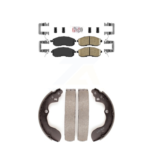 Jeu de plaquettes de frein à disque en céramique avant arrière pour Suzuki SX4 Crossover KNN-100243