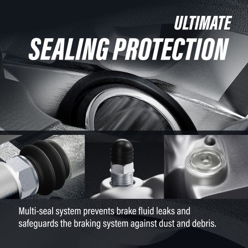 Front Rear Brake Caliper Left Right Kit For 2015 Hyundai Sonata 2.4L/2.0L with GAS engine KBC-100520