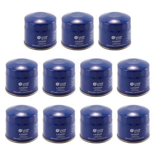 LOOP  Engine Oil Filter (11 Pack) for Honda Subaru Accord Civic Legacy Acura Cr-V Mitsubishi El Klo-100124
