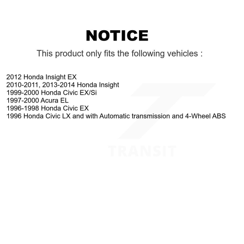 Front Disc Brake Caliper Coat Rotor And Ceramic Pad Kit For Honda Civic Acura EL Insight KCG-100256N