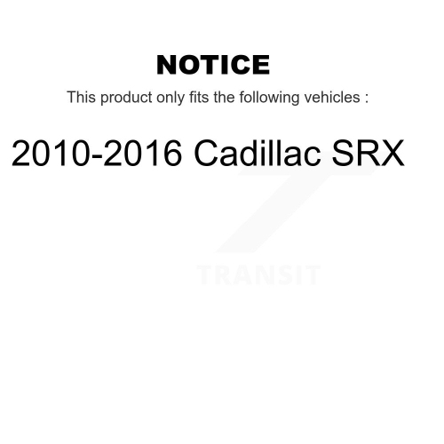 Front Complete Shock Assembly And TOR Link Kit For 2010-2016 Cadillac SRX KSS-104054