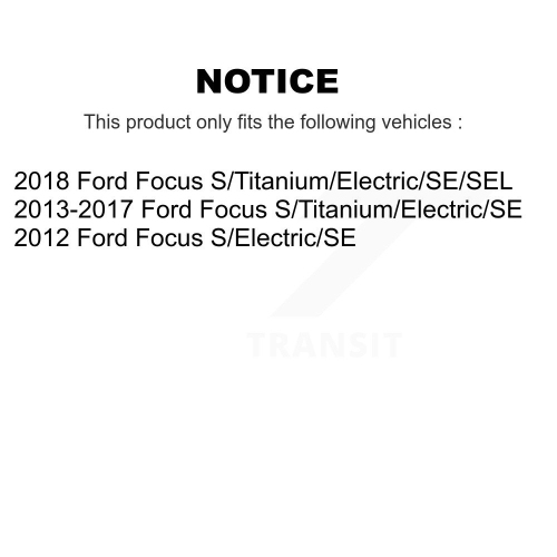 Rear Shock And TOR Link Kit For Ford Focus KSS-107414