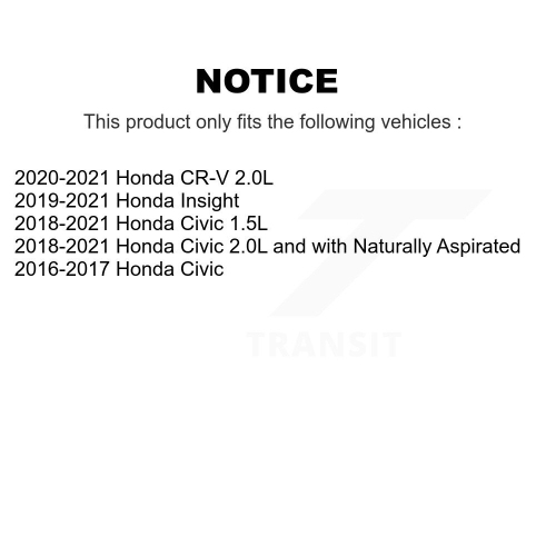 Front Suspension Bar Link Pair For Honda Civic CR-V Acura Accord RDX HR-V Integra Insight KTR-101675