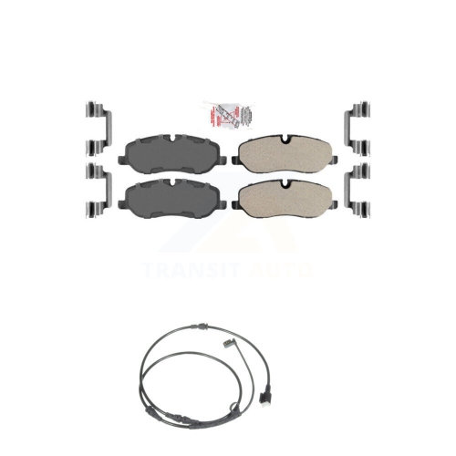Front Ceramic Disc Brake Pads And Wear Sensors Kit For Land Rover Range Sport KNW-100622