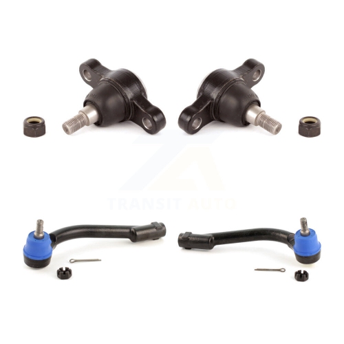Image 1 de 2.. Kit d'extrémité de joint à rotule avant et de biellette de direction pour véhicules Kia Optima 2006 sans KTR-102514 de bras de suspension supérieur