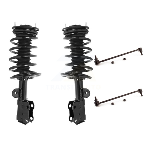 Image 1 de 2.. Ensemble d'amortisseur avant complet et ensemble de liaison de rotor pour Toyota Prius KSS-100676 enfichable