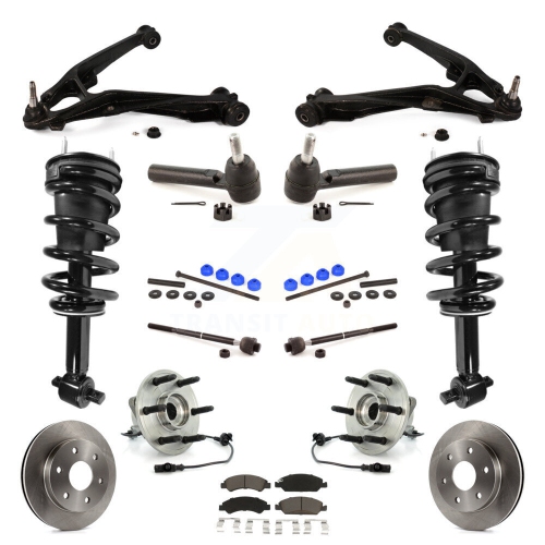 Image 1 de 10.. Disques avant Plaquettes de frein Bras de suspension amortisseur pour GMC Sierra 1500&nbsp;km-100185
