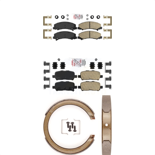 Front Rear Ceramic Disc Brake Pads Kit For Chevrolet Impala KNN-100799