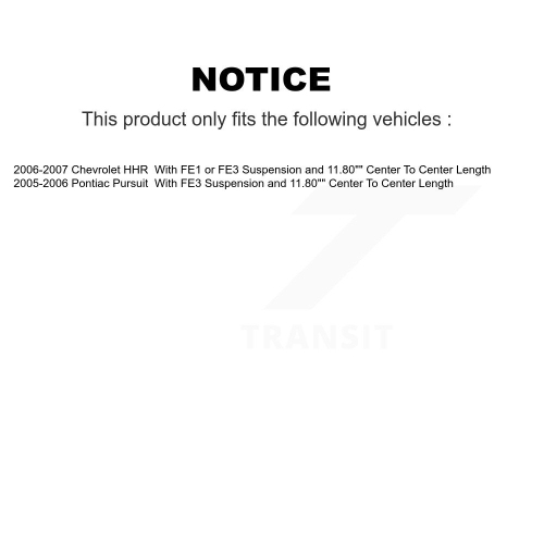 Front Suspension Control Arm And Ball Joint Tie Rod End Link Kit For Chevrolet HHR KTR-100411