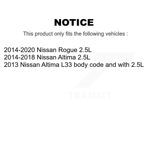 Engine Variable Valve Timing Solenoid SEN-2VTS0384 For Nissan Rogue Altima