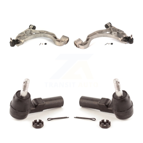 Front Suspension Arm & Tie Rod End Kit For Buick LeSabre Cadillac DeVille Seville Pontiac KTR-102729