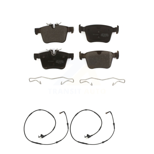 POSITIVE PLUS  Rear Semi-Metallic Brake Pad And Wear Sensor Kit for Jaguar F-Pace Land Rover Range Velar Kpw-101098