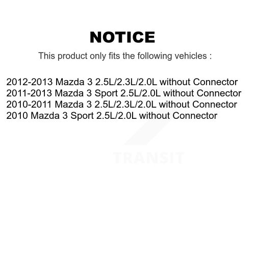 HVAC Blower Motor Resistor SEN-2BMR0592 For 2010-2013 Mazda 3 Sport