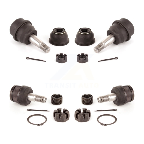 TOR  Front Lower & Upper Ball Joints Kit for Jeep Wrangler Grand Cherokee Jk Comanche Wagoneer Ktr-101764
