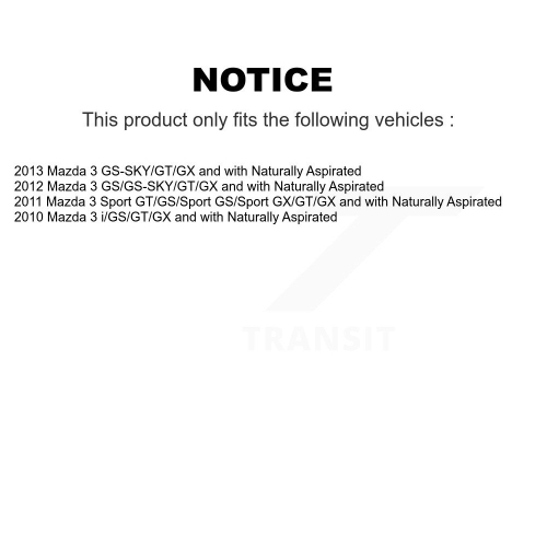 Front Strut And TOR Link Kit For Mazda 3 KSS-106061