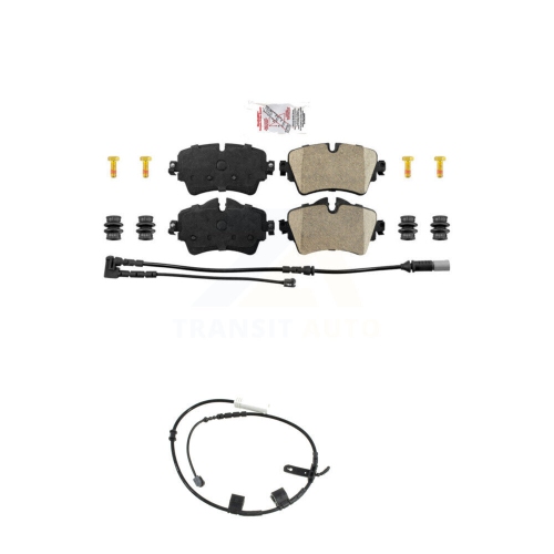 Front Ceramic Disc Brake Pads And Extra Wear Sensors Kit For 2015 Mini Cooper 1.6L KNW-100564