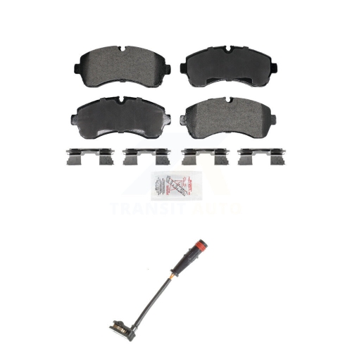 Kit capteur d'usure des plaquettes de frein avant céramique pour Mercedes-Benz Sprinter 2500 3500 4500 3500XD KNW-101349