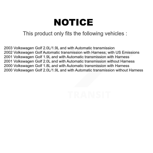 Vehicle Speed Sensor SEN-2VSS0023 For Volkswagen Golf