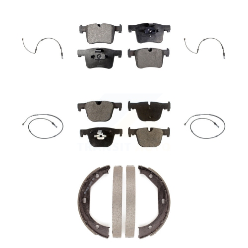 Kit capteur d'usure des plaquettes de frein avant arrière en céramique pour Gran Coupé GT KTW-100804 BMW 328i xDrive 428i
