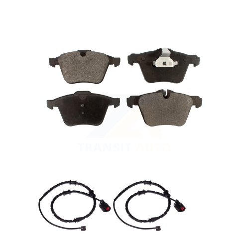 Front Ceramic Disc Brake Pads And Wear Sensors Kit For Jaguar XJ KTW-100889