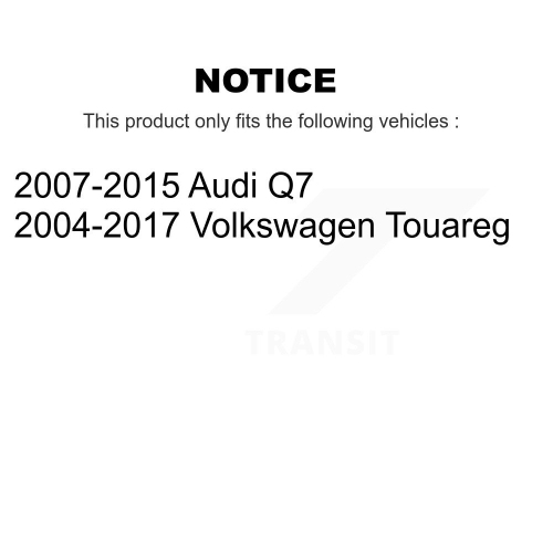 Front Suspension Stabilizer Bar Link Pair For Volkswagen Touareg Audi Q7 KTR-100701