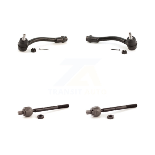Front Outer & Inner Tie Rod End Kit For 2006-2011 Kia Rio Rio5 Power steering system KTR-105100