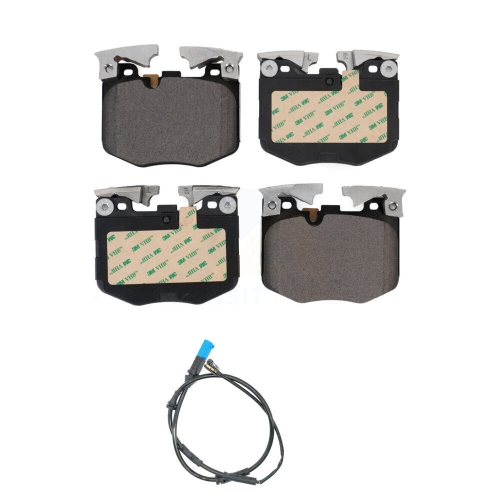 Front Ceramic Disc Brake Pad And Wear Sensor Kit For BMW X3 X4 With Blue Painted Calipers KTW-100075