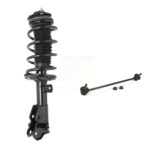 TRANSIT AUTO  Front Left Shock Assembly And Tor Link Kit for 2012 Honda Civic Excludes Coupe Si Model Kss-105365