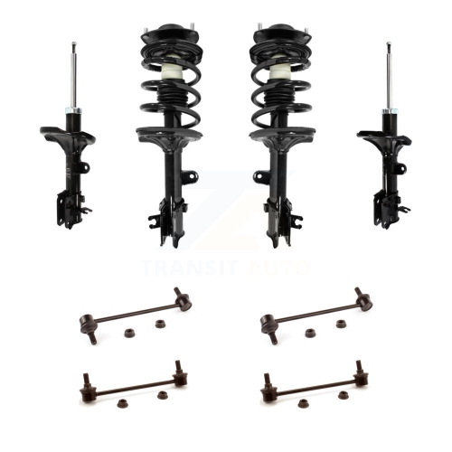 TRANSIT AUTO  Front Rear Complete Strut & Tor Sway Bar Link Kit (8PC) for Hyundai Tucson Kia Kss-107701