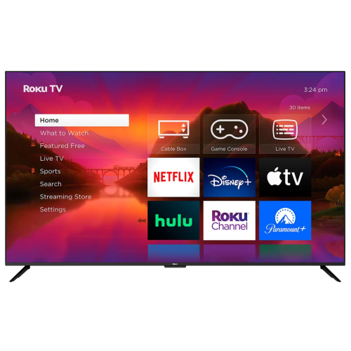 Remis à neuf - Téléviseur intelligent Roku HDR DEL 4K classe 55â€ de Roku (55R4A6)