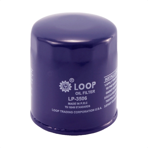 LOOP  Engine Oil Filter Lop-Lp3506 for Chevrolet Gmc Silverado 1500 Sierra 2500 HD Colorado Canyon Pontiac