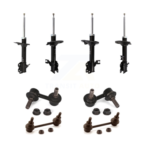 TRANSIT AUTO  Front Rear Suspension Strut & Tor Sway Bar Link Kit (8PC) for 2005-2006 Nissan X-Trail Kss-107878