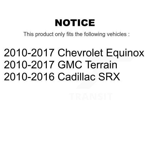 Front Outer Tie Rod End Pair For Chevrolet Equinox GMC Terrain Cadillac SRX Buick Saab KTR-104678