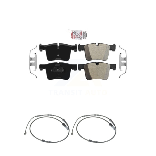 AMERIBRAKES  Front Ceramic Disc Brake Pads And Wear Sensors Kit for Bmw X3 X4 Knw-100847