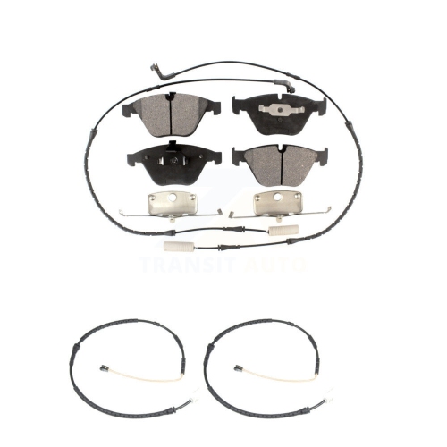 Plaquettes de frein à disque en céramique avant et capteurs d'usure supplémentaire pour BMW 335i xDrive X1 328i KTW-100905