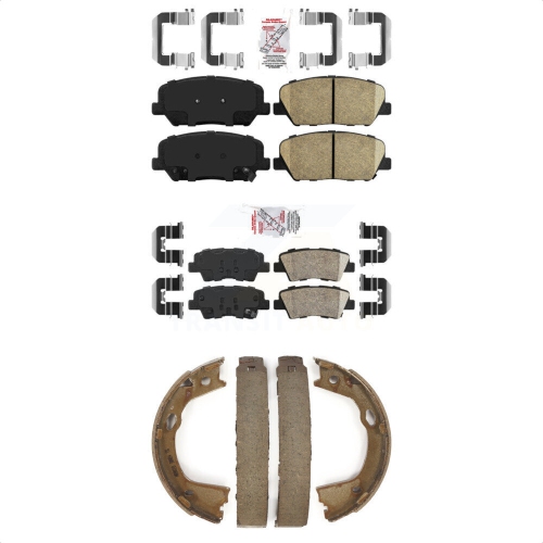 TRANSIT AUTO  Front Rear Ceramic Disc Brake Pads Kit for Kia Optima Knn-101119