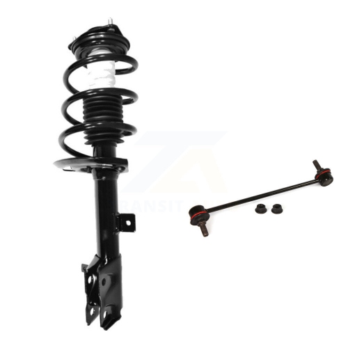 Ensemble d'amortisseur complet avant gauche et trousse de liaison de rotor pour Jeep Dodge Caliber Patriot KSS-104760