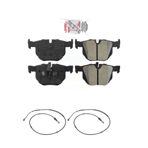 Rear Ceramic Disc Brake Pads And Wear Sensors Kit For BMW 335i xDrive KNW-101029