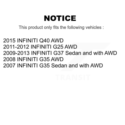 Front Left Lower Suspension Control Arm Ball Joint Assembly TOR-CK622552 For INFINITI G37 G35 G25