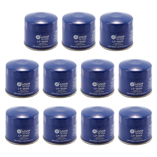 LOOP  Engine Oil Filter (11 Pack) for Hyundai Kia Elantra Tucson Accent Subaru Sorento Forte Fe Klo-100143